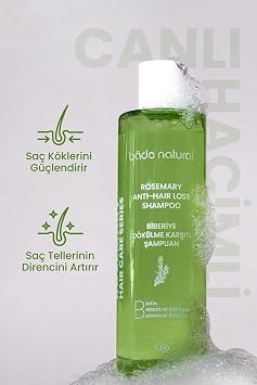 Bade Natural Biberiye Dökülme Karşıtı Kompleks Şampuan 250 ml