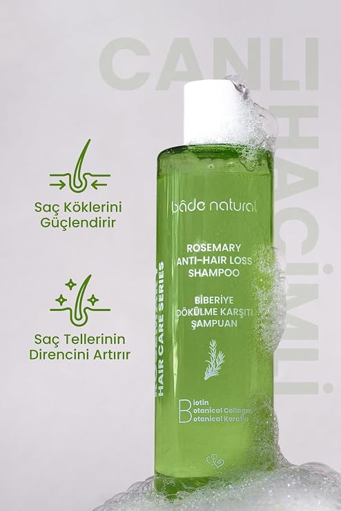 Bade Natural Biberiye Dökülme Karşıtı Kompleks Şampuan 250 ml