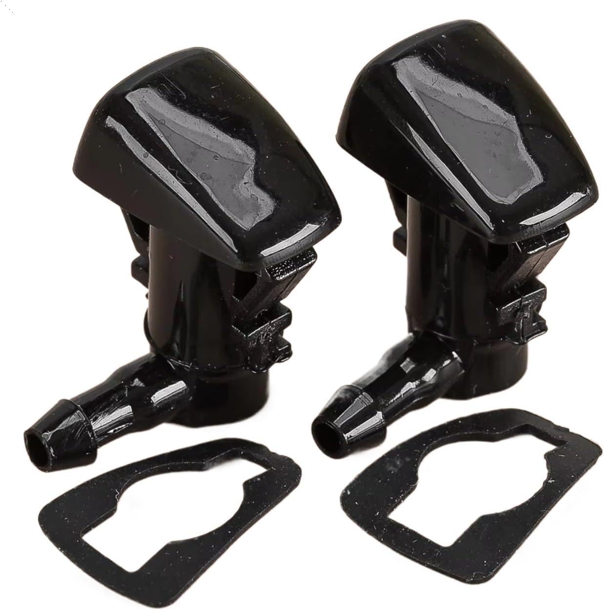 Car Wiper Washer Sprayer Replacement for Lincoln For MKZ 2008 2009 2010 2011 2012 OEM 8E5Z17603A 2PCS Windshield Wiper Spray Washer Nozzle Water