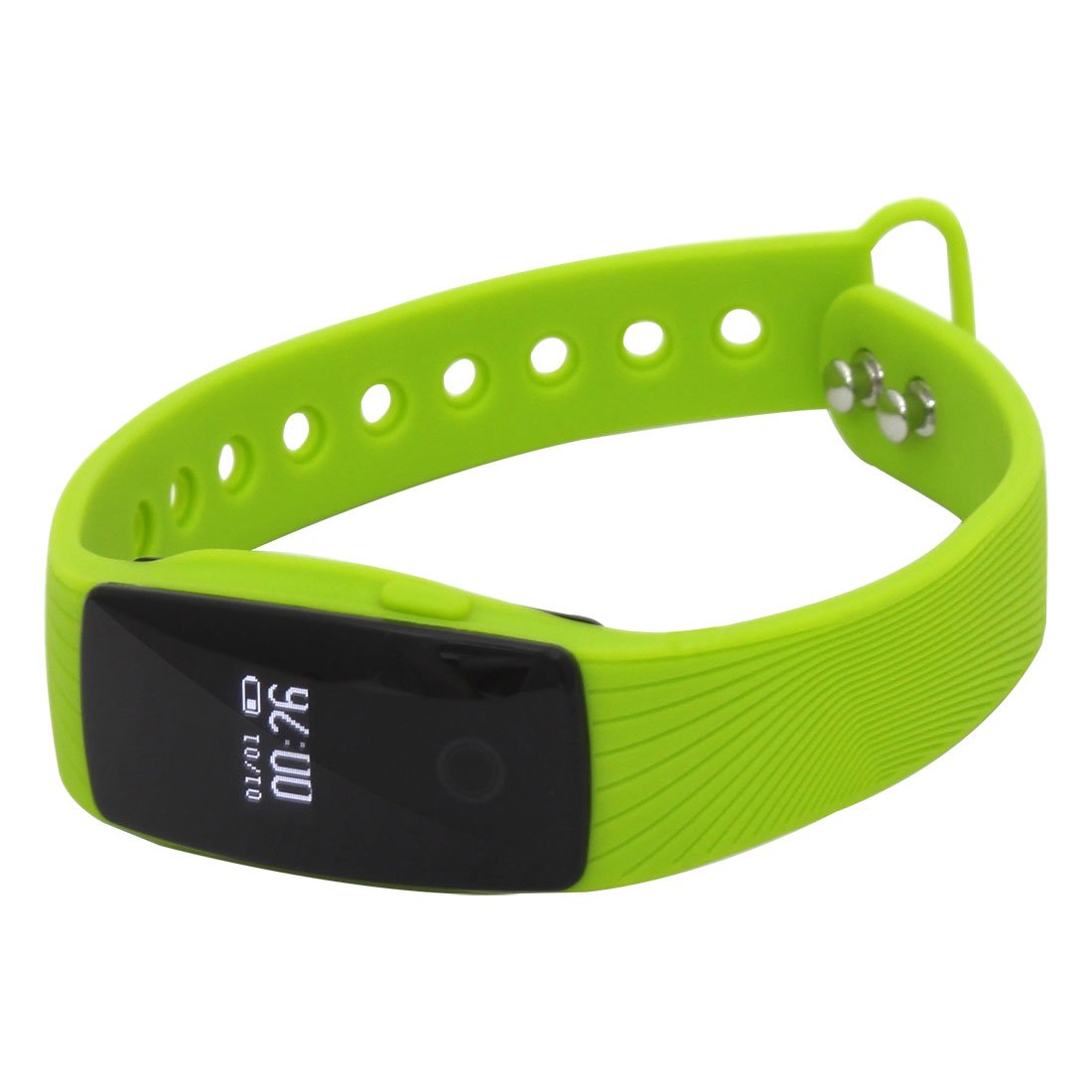 Ruilogod Sport Smartband Bluetooth 4.0 Tętna Monitor Puls Aktywnie Fitness Find and display instruments Sleep Smart Bransoletka Green