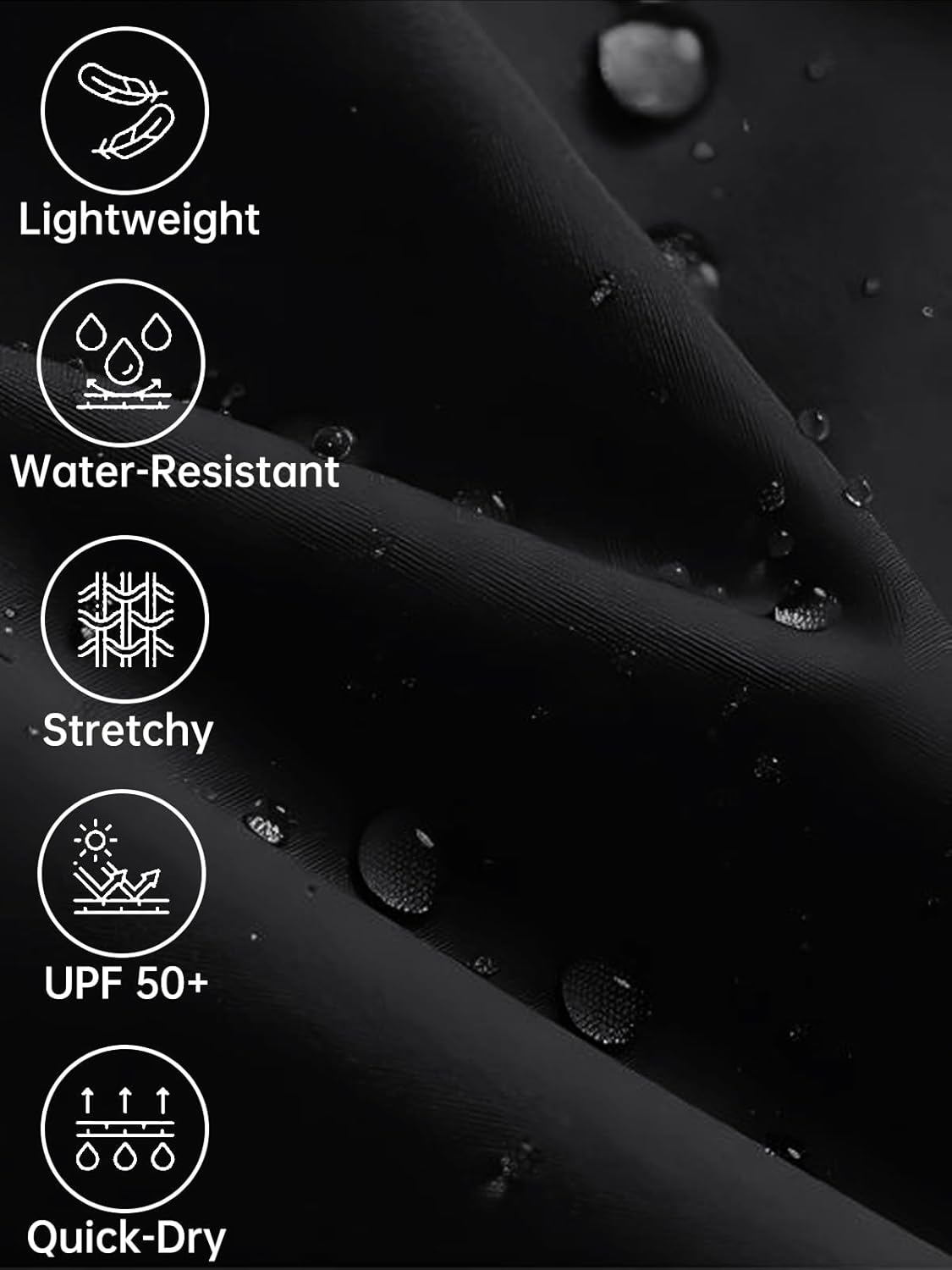 Mens Cargo Hiking Fishing Hunting Outdoor Construction Work Pants Stretch Lightweight Waterproof Pants