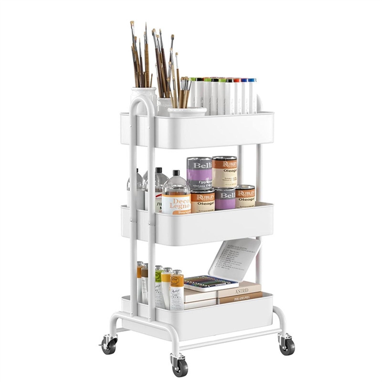 Chariot de cuisine et support rangement multicouche pour la maison
