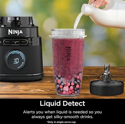 Miniatura 8 de Ninja Detect Power Blender Pro + (TB301), personal de 24 oz de una sola porción, encimera de cocina compacta, tecnología BlendSense, 1800 W, jarra