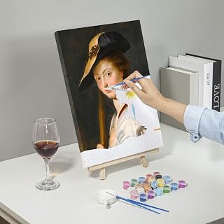 Diy Painting By Numbers For Adults,Portrait Of A Lady Possibly Isabella Brant As A Shepherdess Peter Paul Rubens And Studio Painting By Peter Paul Rubens - Framed And Easel Crafts Diy Paint By Numbers