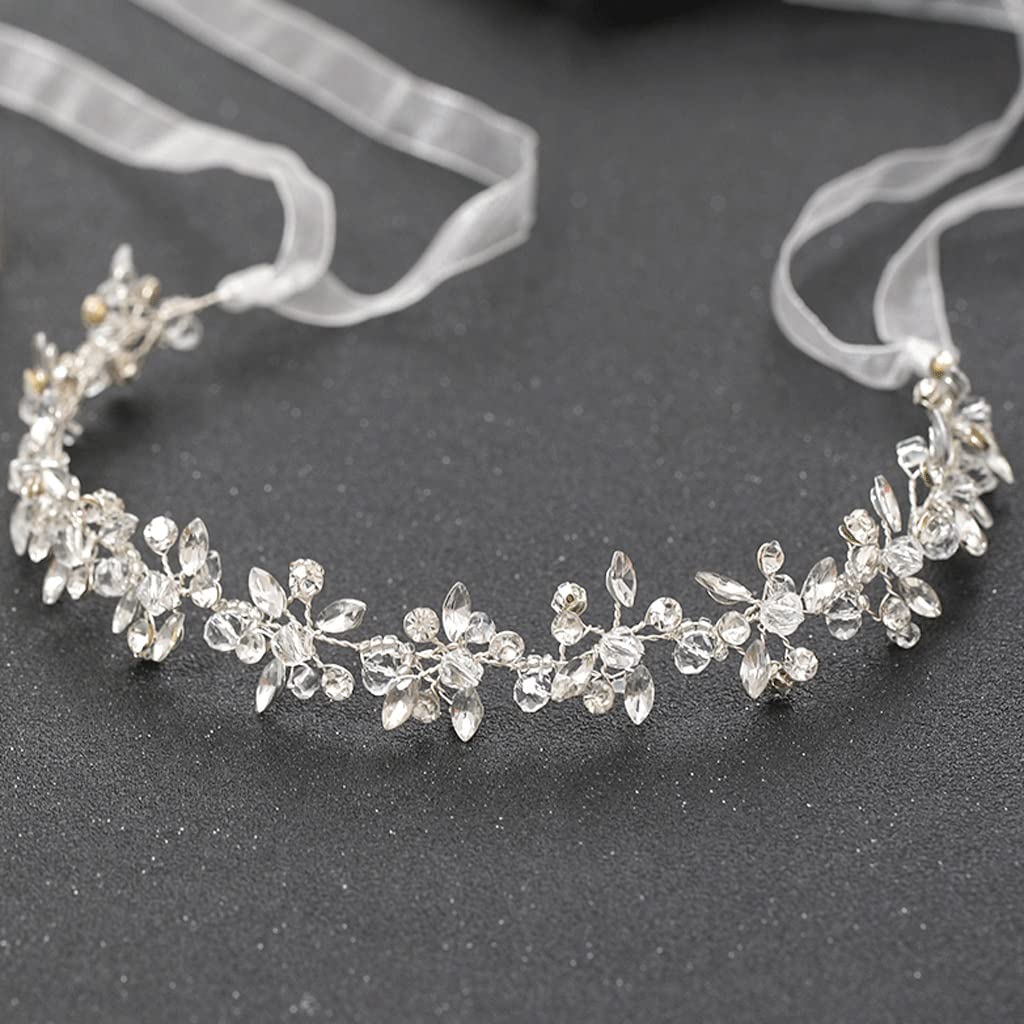 Diademas de diamantes de imitación y tiaras hechas a mano para mujer