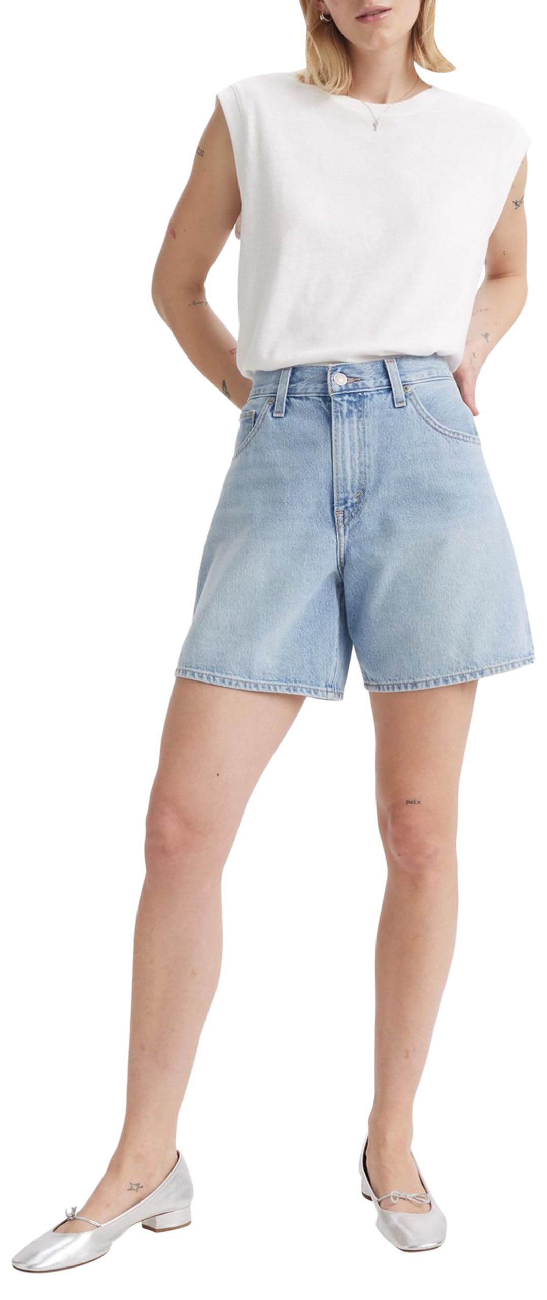Levi's High Baggy Short - Shorty Kobiety