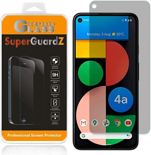 Miniatura 1 de S.G. Protector de pantalla de vidrio templado para Google Pixel 5 (2020) [privacidad antiespía], SuperGuardZ, antiarañazos 9H, antiburbujas