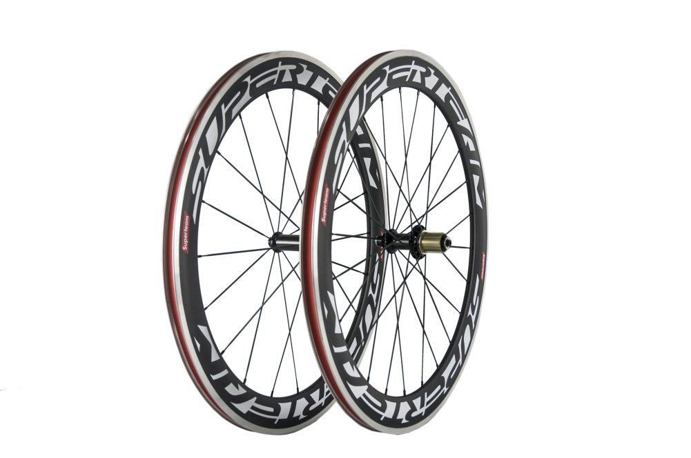 Amazon | Superteam ロードバイク 700C 60mm カーボン合金