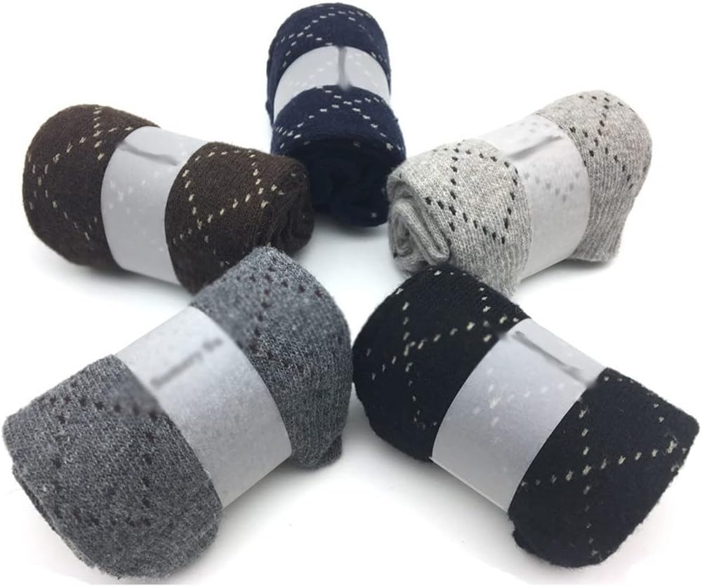 5 Pairs/Lot Socks Men Winter Cashmere Breathable Casual Male Mens Sweet Gift