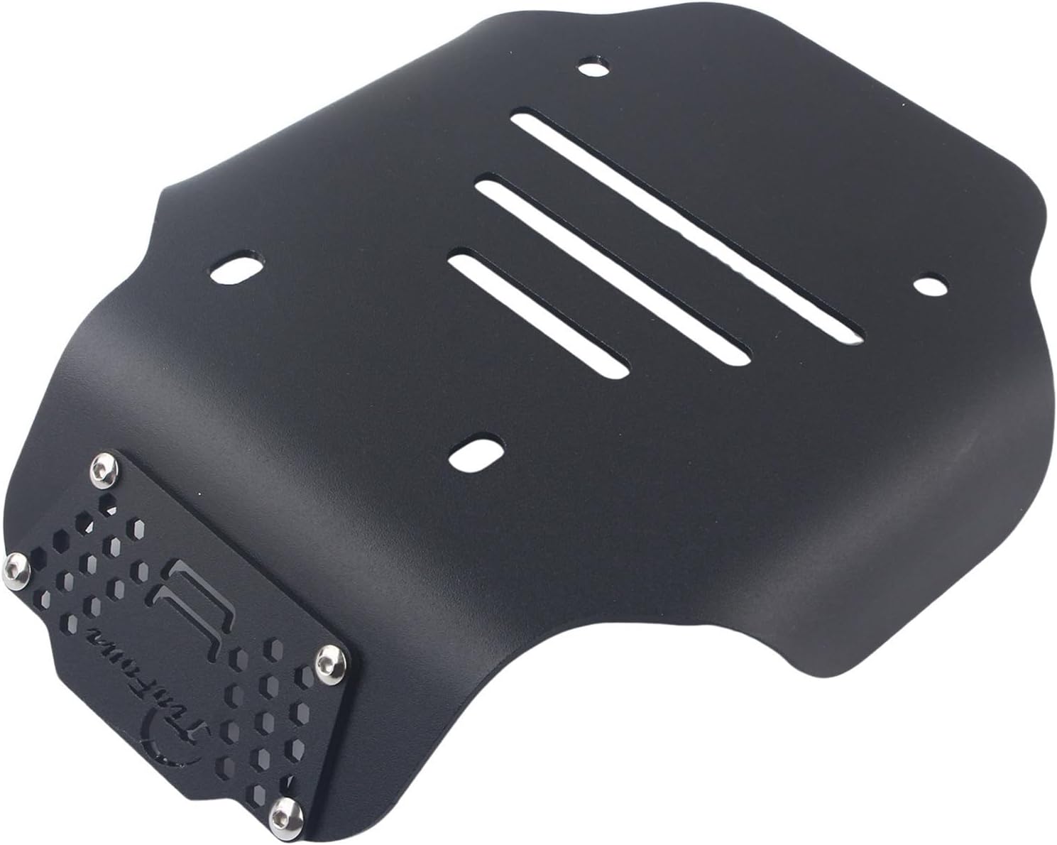 Black Engine Guard Skid Plate Compatible with Moto Guzzi V7 Stone/Special/Custom 2021-2024 V9 Bobber Roamer 2020-2024