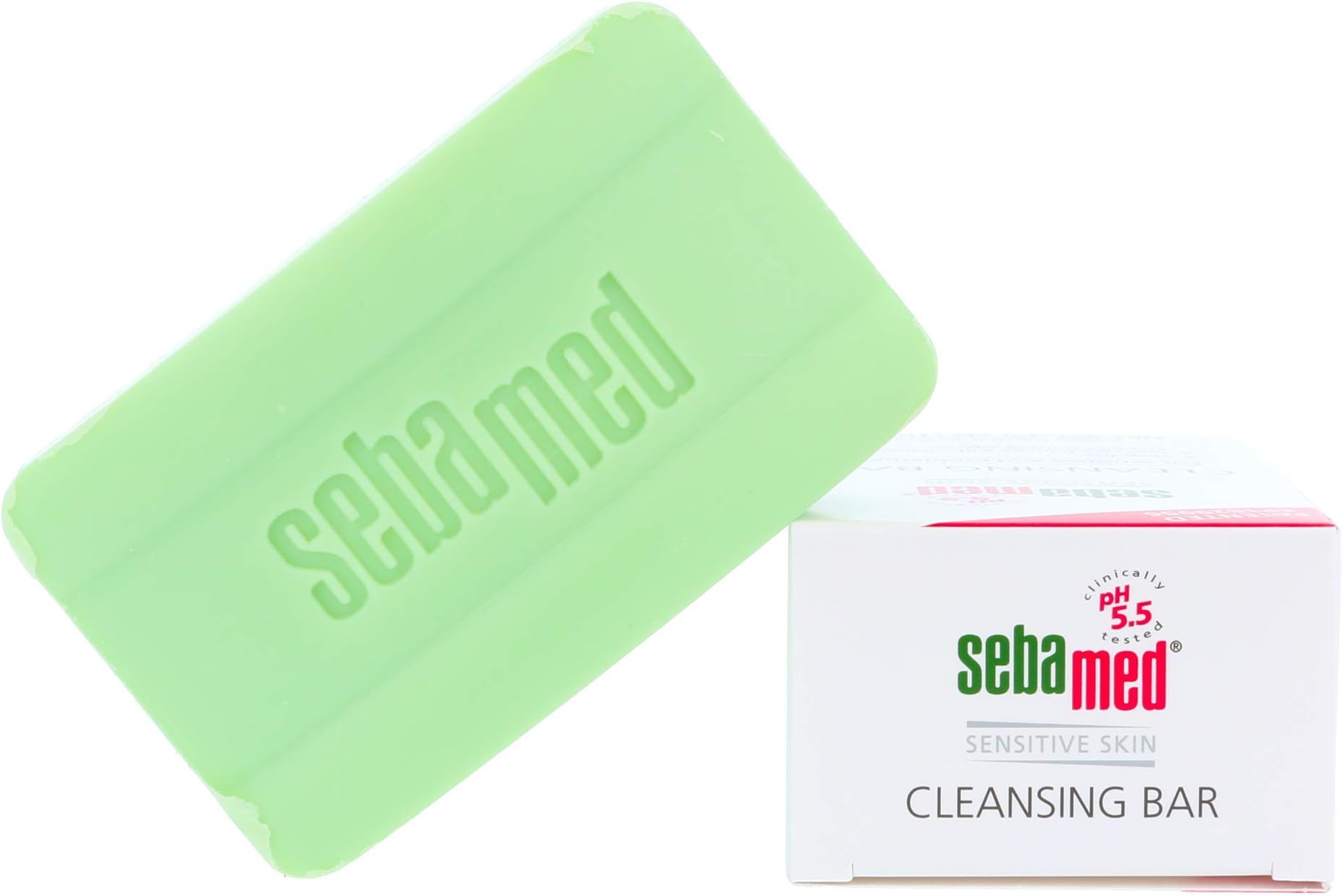 Soap-free Cleansing Bar For Sensitive Skin, 3.5 Ounce box
