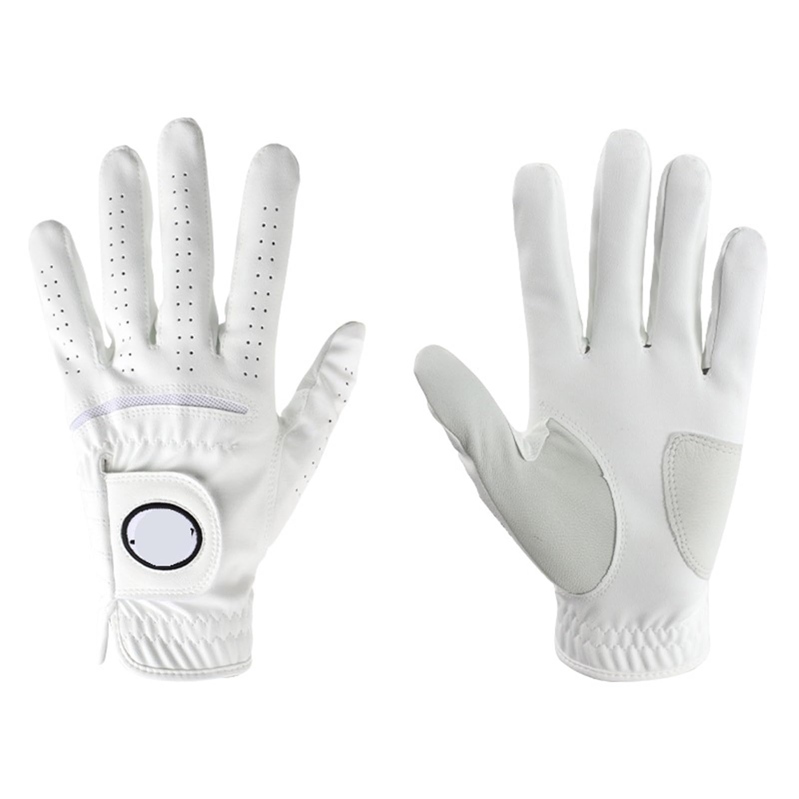 2PCS Golf Handschuhe Männer der Linken Hand Rechte Golfer männer Nicht-Slip All-Wetter Grip für Sport