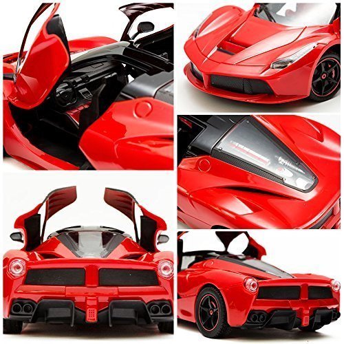 Image of Ascetic Super Remote Control Car, Rechargeable, Opening Doors, Frustration Free Packaging (Multi colored)