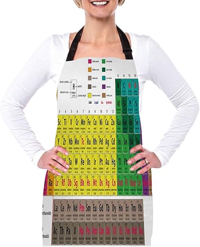 Miniatura 2 de Delantal de cocina con delantal de cocina con delantal de puesta de sol, delantal de chef para hornear en casa, impermeable, para mujeres y hombres,