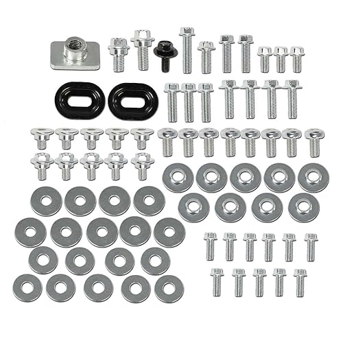 Miniatura 2 de CHEDA Kit de pernos de plástico compatible con fundas de asiento de guardabarros Honda Cr 60 80 85 125 250 450 480 500