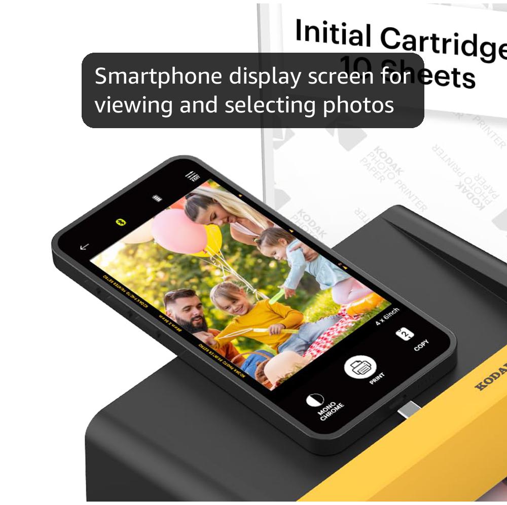 Amazon.com: KODAK Dock ERA 4x6 Photo Printer, Smartphone Docking