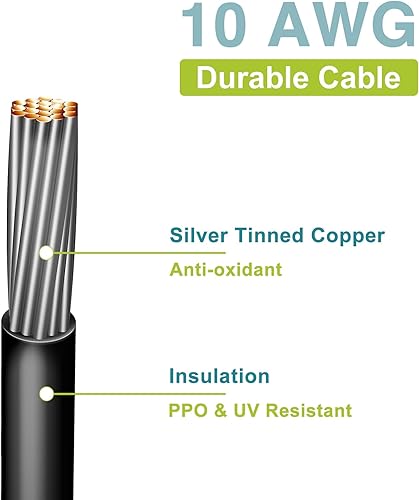 Miniatura 2 de Conectores solares de rama Y, conectores paralelos de panel solar, kit de herramientas de enchufe de cable solar de 1 a 3 (2 MFFF y 2 FMMM, 2 llaves)