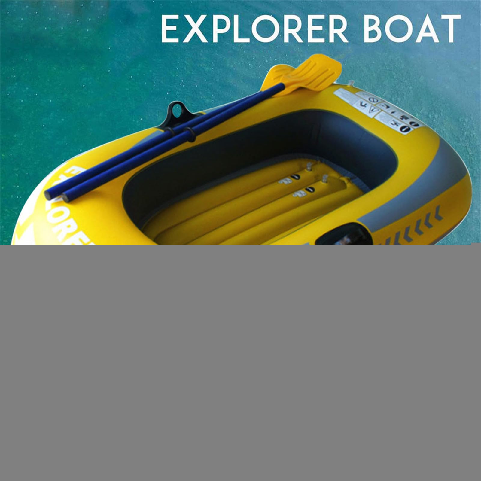 Kayak gonfiabile a due - Kayak a doppio mare, zattera in PVC estivo