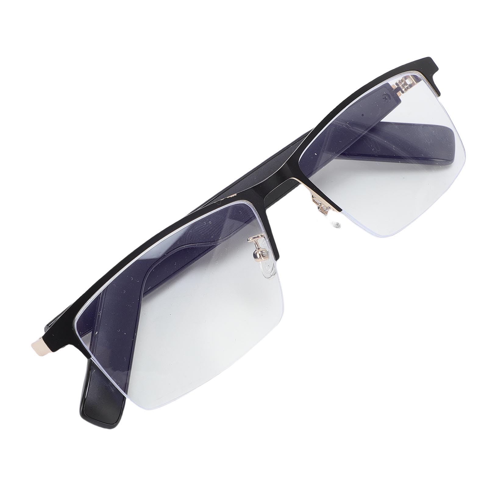 Topiky Bluetooth Audio Smart Lunes pour Femmes Hommes, Lunettes Légères Bleues avec Micro et Haut-Parleur, Contrôle de Soleil Intelligent de Contrôle, Appels Mains Libres, pour la