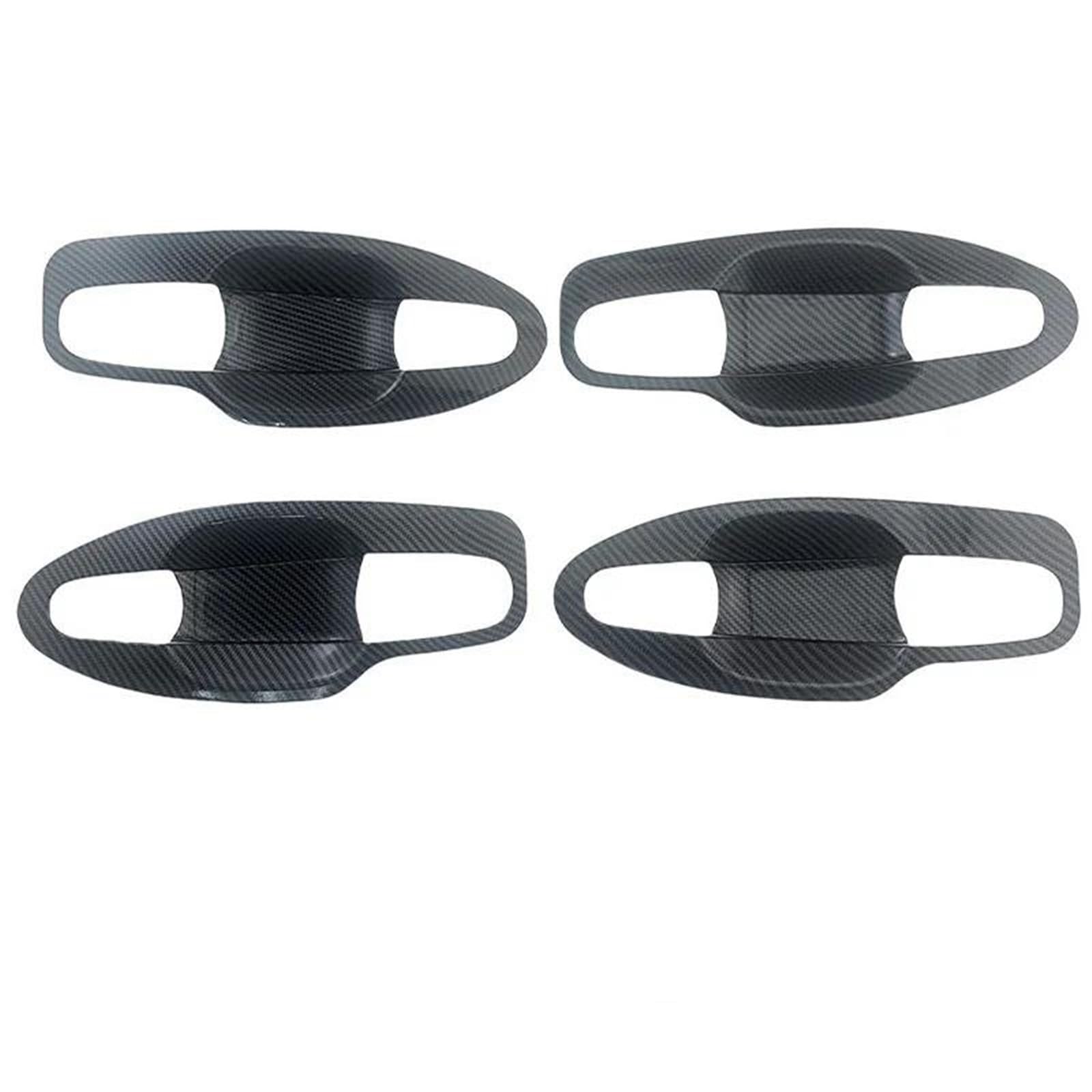 Kjhopy Style 4 Car Side Door Handle Cover Decoration Sticker Accessories For Lexus Is200 Is300 1998 1999-2005(Style 4)