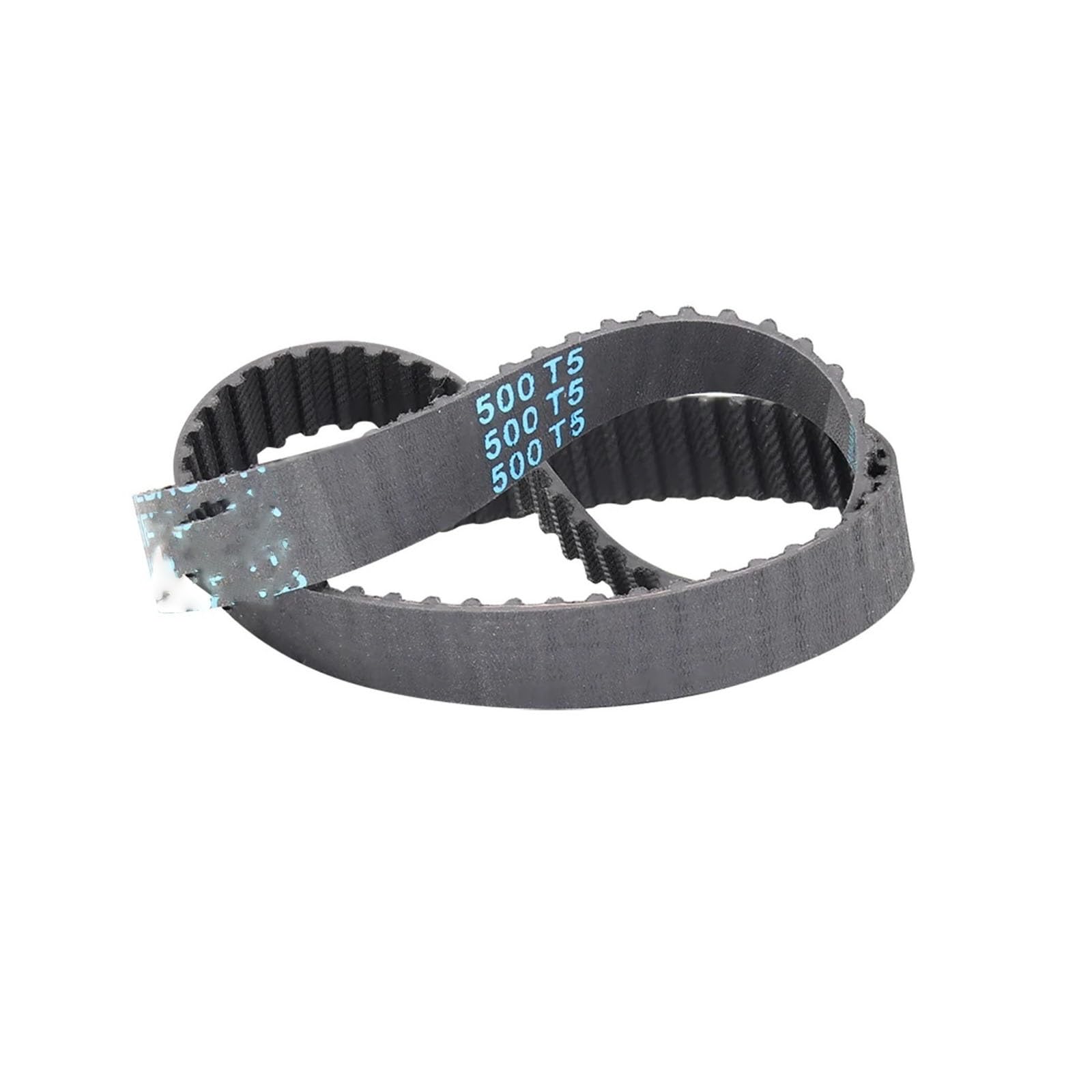 Courroie de transmission T5-590 boucle fermée en caoutchouc synchrone pas 5mm largeur 30mm