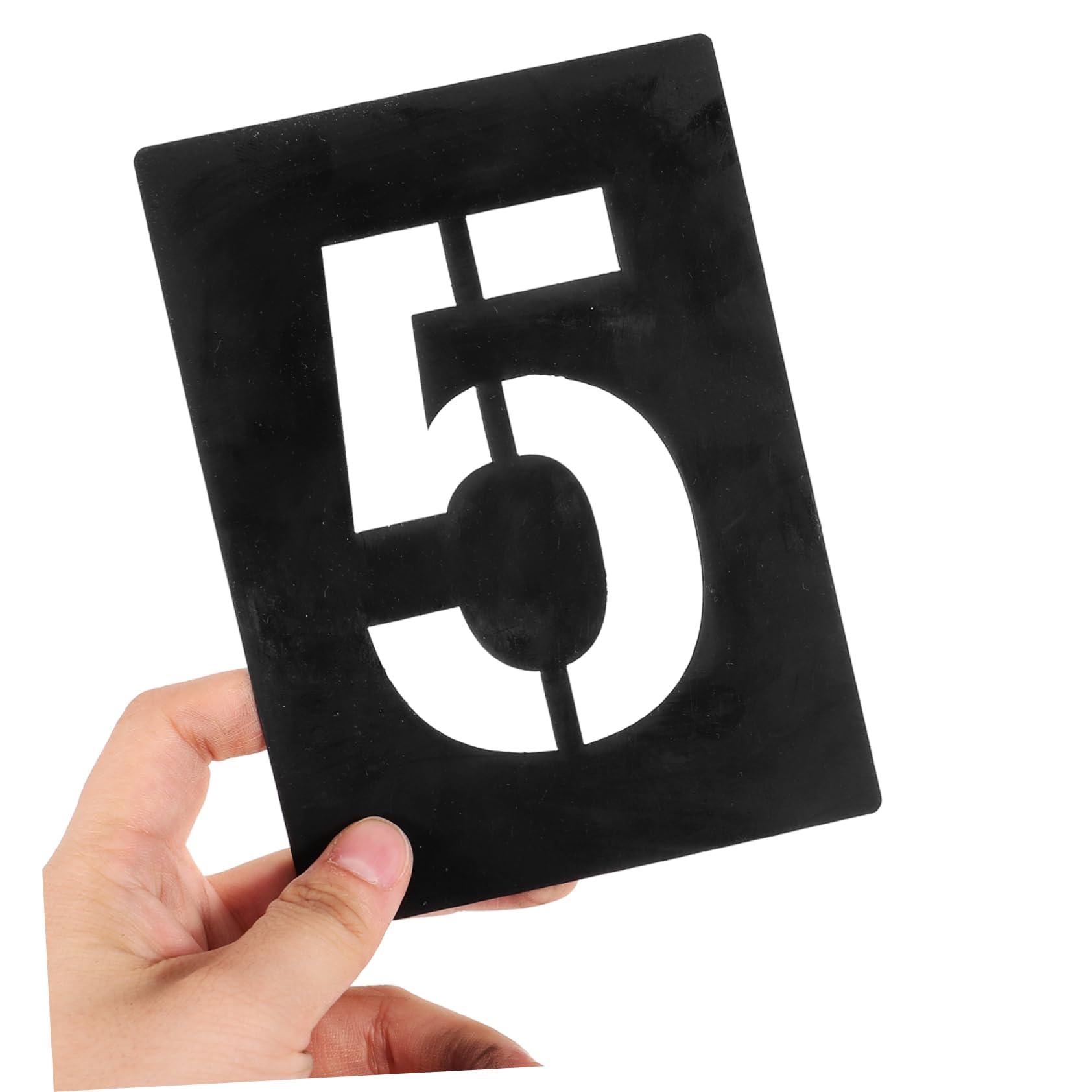 Angoily 3 Set Stencil Numerici Riutilizzabili per Decorazioni Domestiche e Festive Facili Usare e Resistenti
