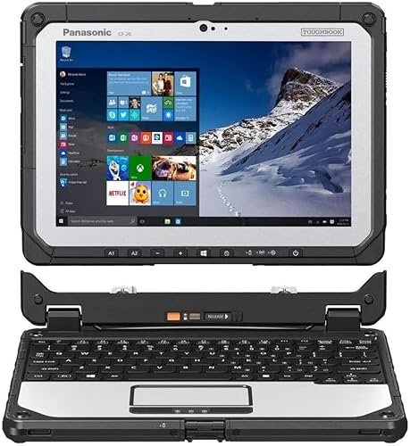 Panasonic Toughbook CF-20, 10.1 pulgadas Multi Touch, m5-6Y57, 16GB, 128GB SSD, Intel HD Graphics 515, Wi-Fi, Bluetooth, HDMI, doble paso, 8MP,