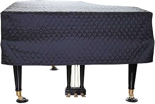QULACO Grand Piano Cover Dust, Cover With Quilted Diamond Piano Cover Uprightpattern, The Piano Is Fully Covered Front And Back
