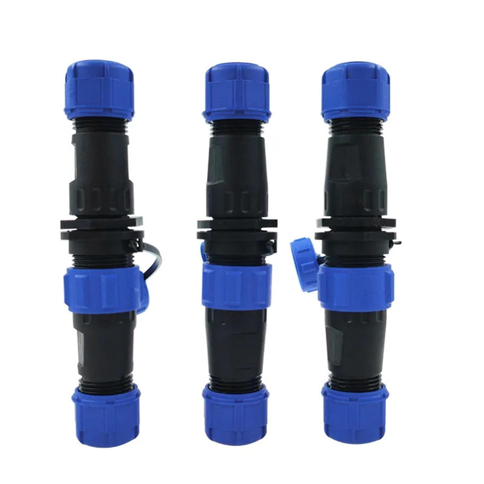 Conector SP13 5 pines con contactos chapados en oro IP68 6