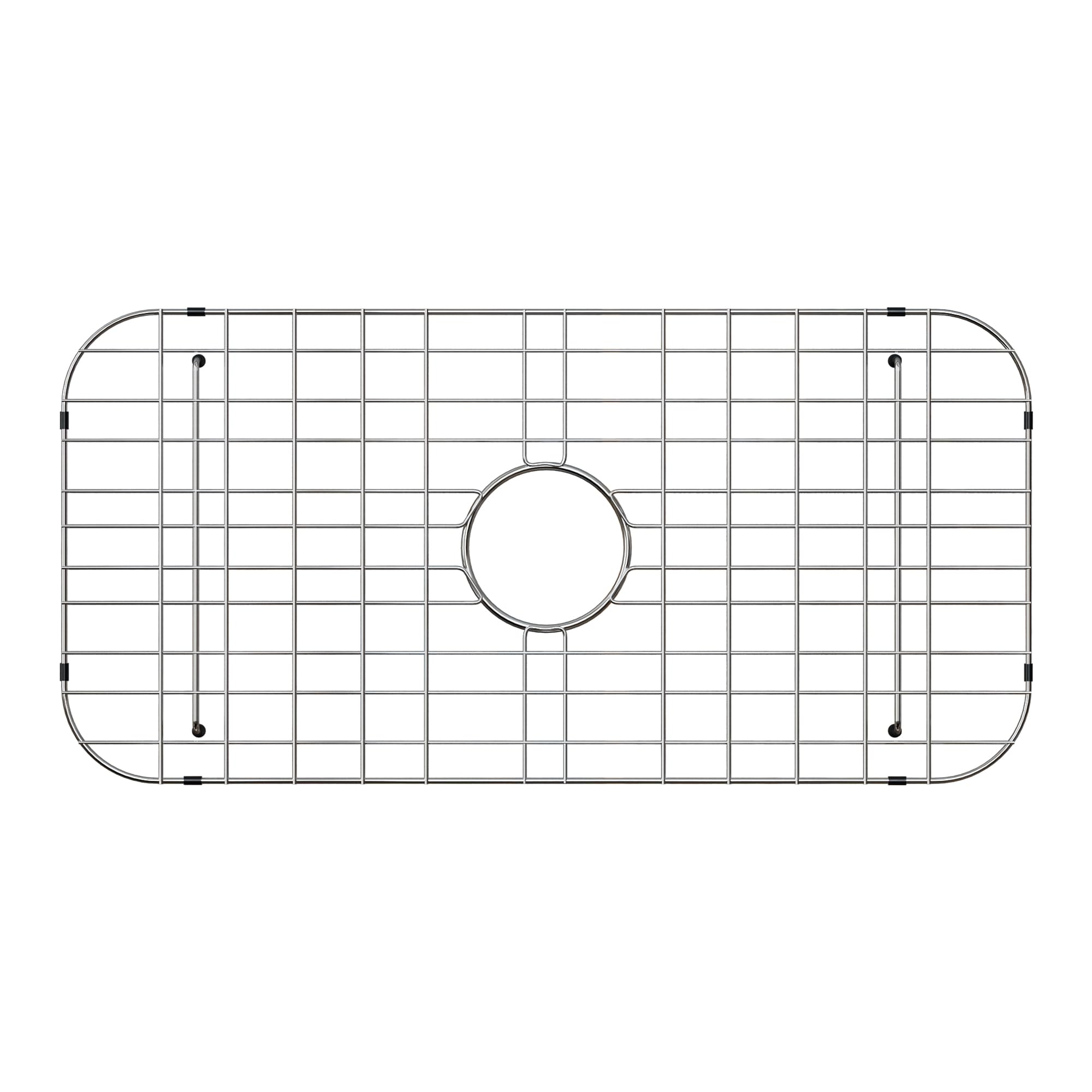 Stainless Steel Sink Grid and Protectors for Bottom of Kitchen Sink,24" x 12" Sink Protector