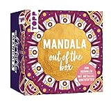 Kreativität out of the Box: Mandala ausmalen: Anleitungsheft, 30 Ausmalkarten, Metallic-Buntstifte