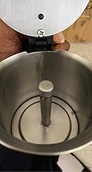 Groenenberg Espresso Maker 4 kopjes (200 ml) reductiezeef I Roestvrij staal (rvs) Espressopot inductie I Espressopotje aluminiumvrij I Italiaans koffiezetapparaat