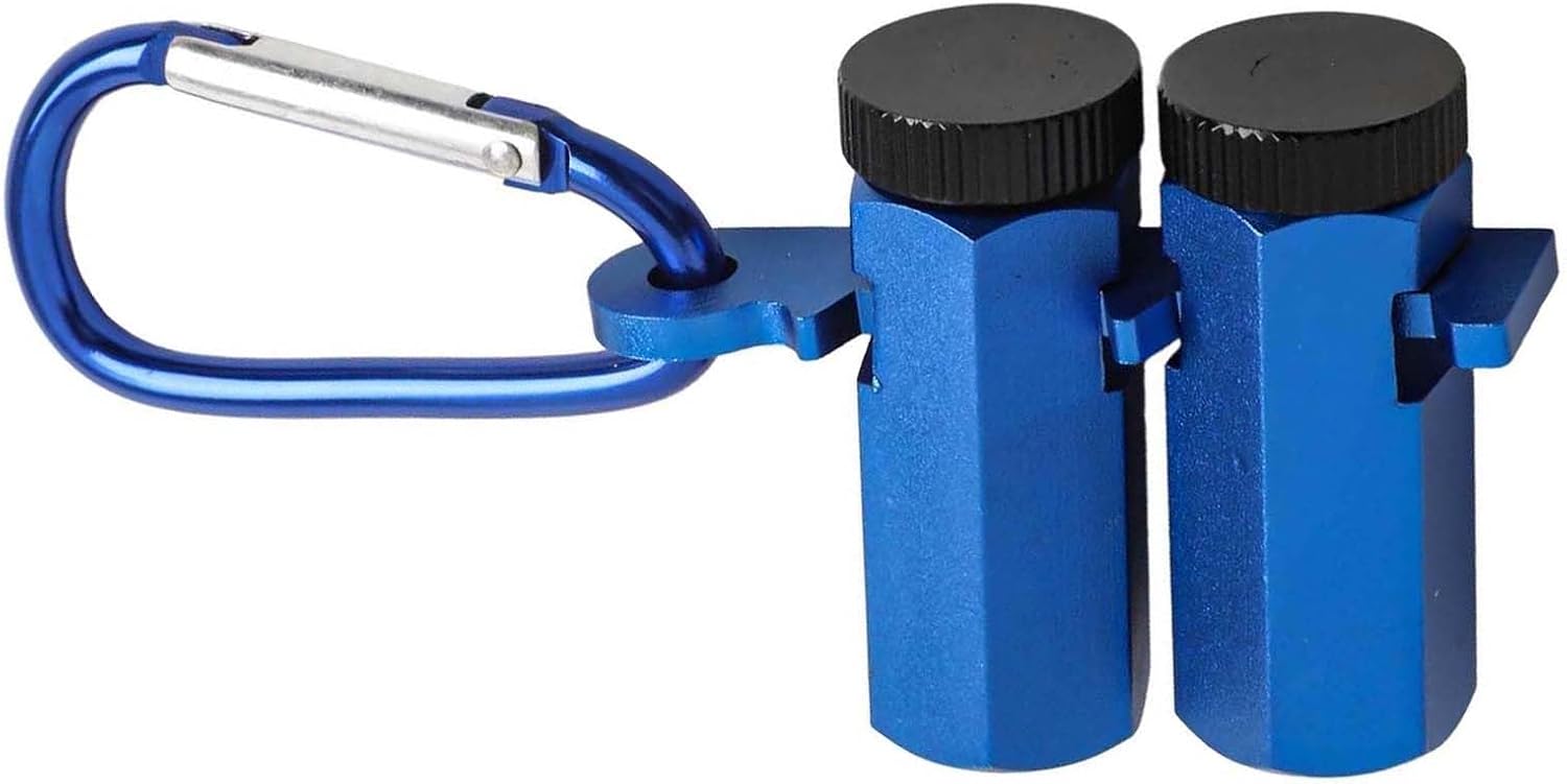 Aluminum Alloy Stair Gauge for Framing Square and Rafter Layout Essential Tool for Accurate Beam Positioning (Blue)