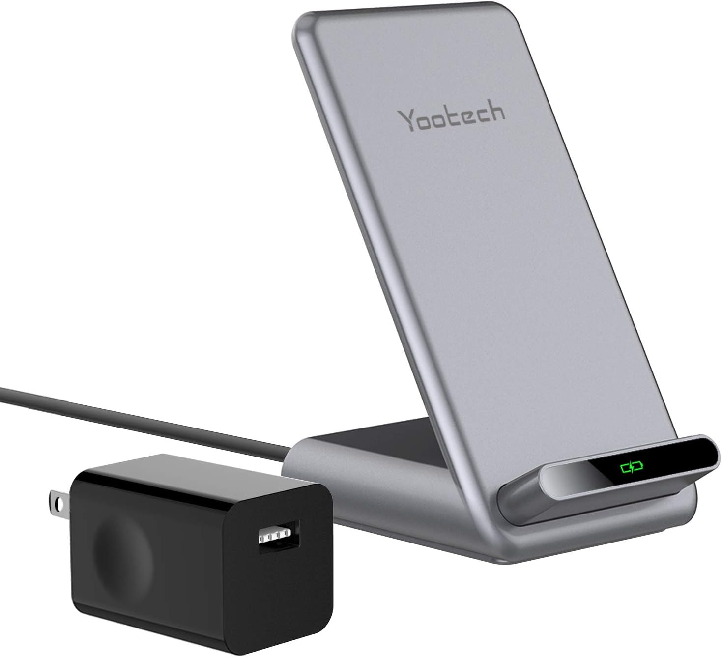 Yootech Aluminum Wireless Charger, 10W QiCertified