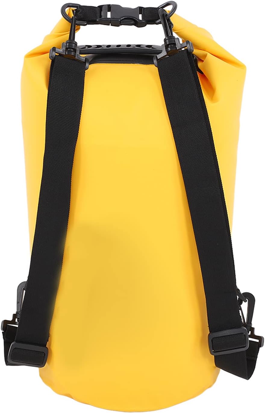 KANASI Waterproof Dry Bag, removable PVC mesh lightweight collapsible storage for swimming kayaking outdoor activities