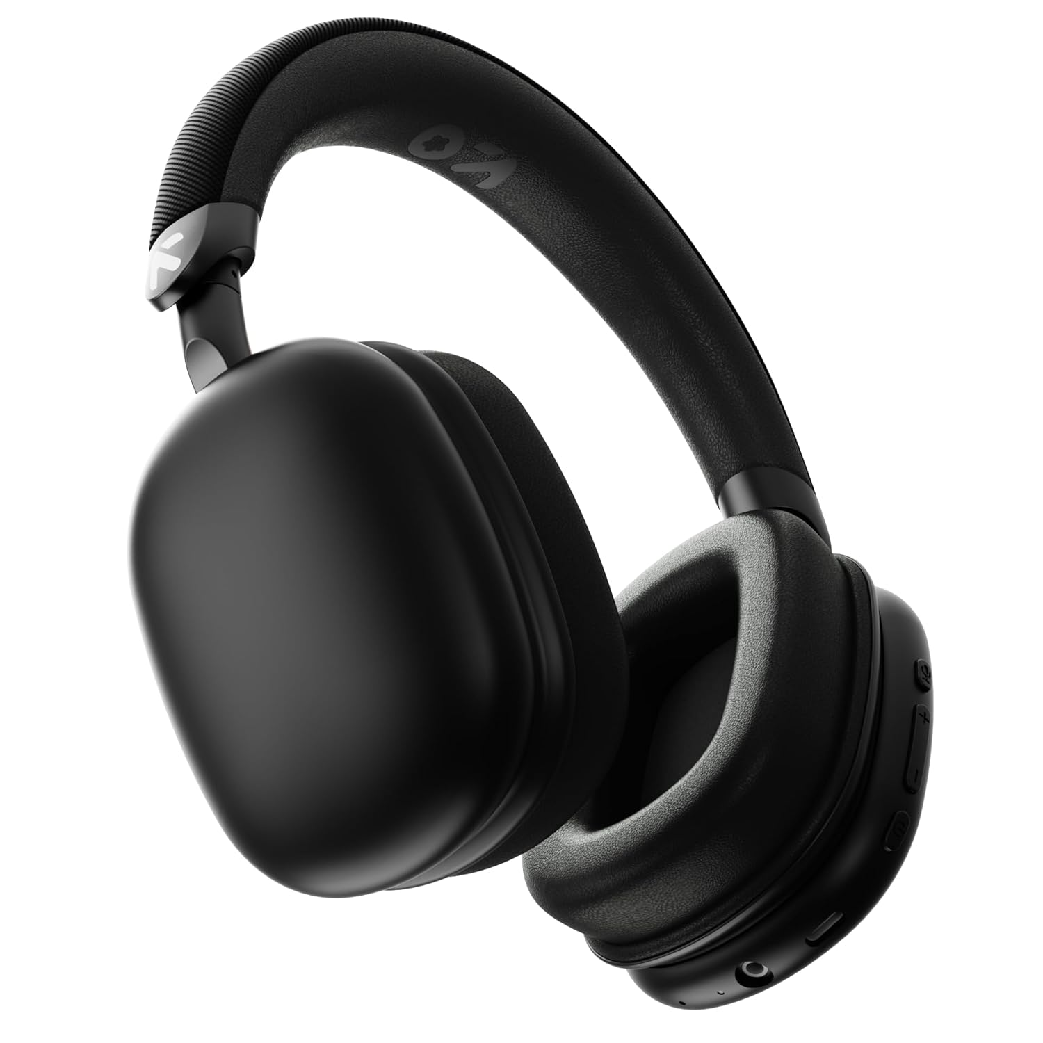 GOBOULT Newly Launched Fluid X Headphones Bluetooth Wireless with 60H Playtime, 40mm Bass Driver, Zen ENC Mic, Type-C Charging, Combat™Gaming Mode, BTv 5.4, Headphones Wireless with mic (Jet Black) GOBOULT Newly Launched Fluid X Headphones Bluetooth Wireless with 60H Playtime, 40mm Bass Driver, Zen ENC Mic, Type-C Charging, Combat™Gaming Mode, BTv 5.4, Headphones Wireless with mic (Jet Black)