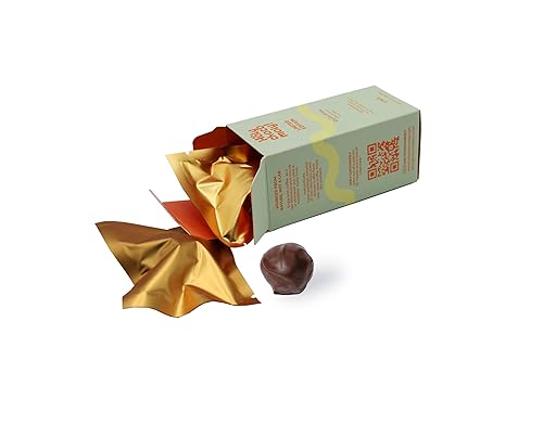 Miniatura 2 de Trufas de chocolate Pumpkin Chai  Bajo en azúcar refinado, hechas con dátiles e ingredientes naturales  Snack saludable para llevar  4 trufascaja,