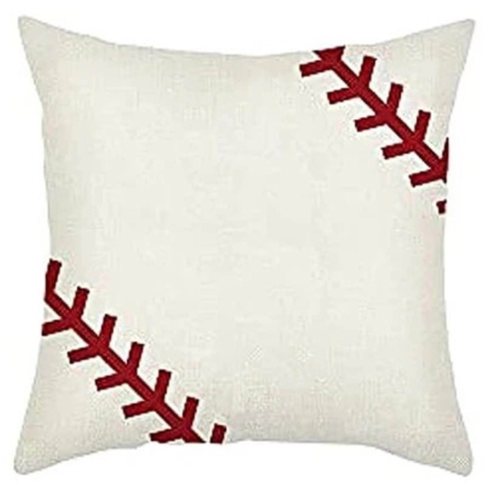 GIYXHU 45x45 Square Cushion Decorative Sofa Football Pattern Printing Pillow for Sofa(Color2)