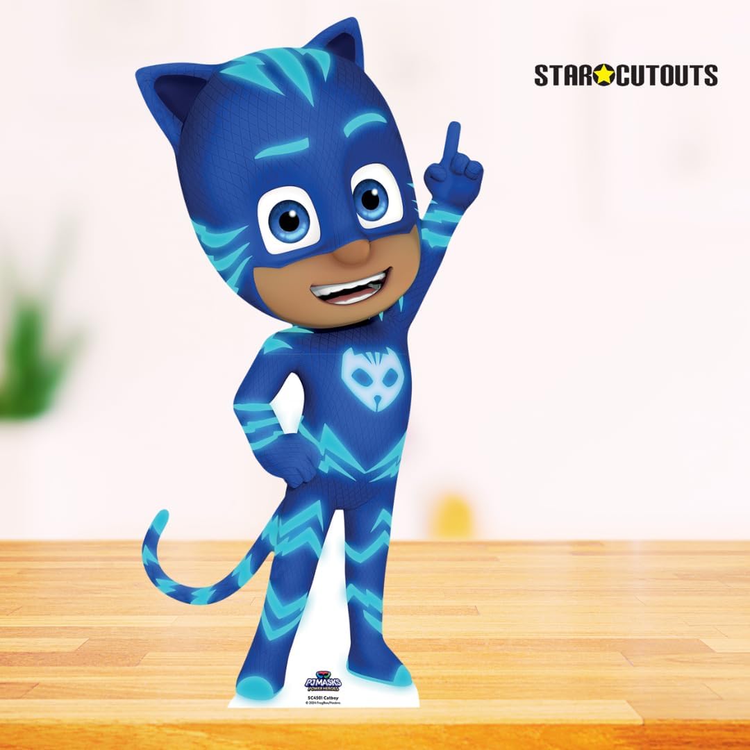 Star Cutouts SC4501 PJ Masks Catboy Cardboard Cut Out Height 93cm
