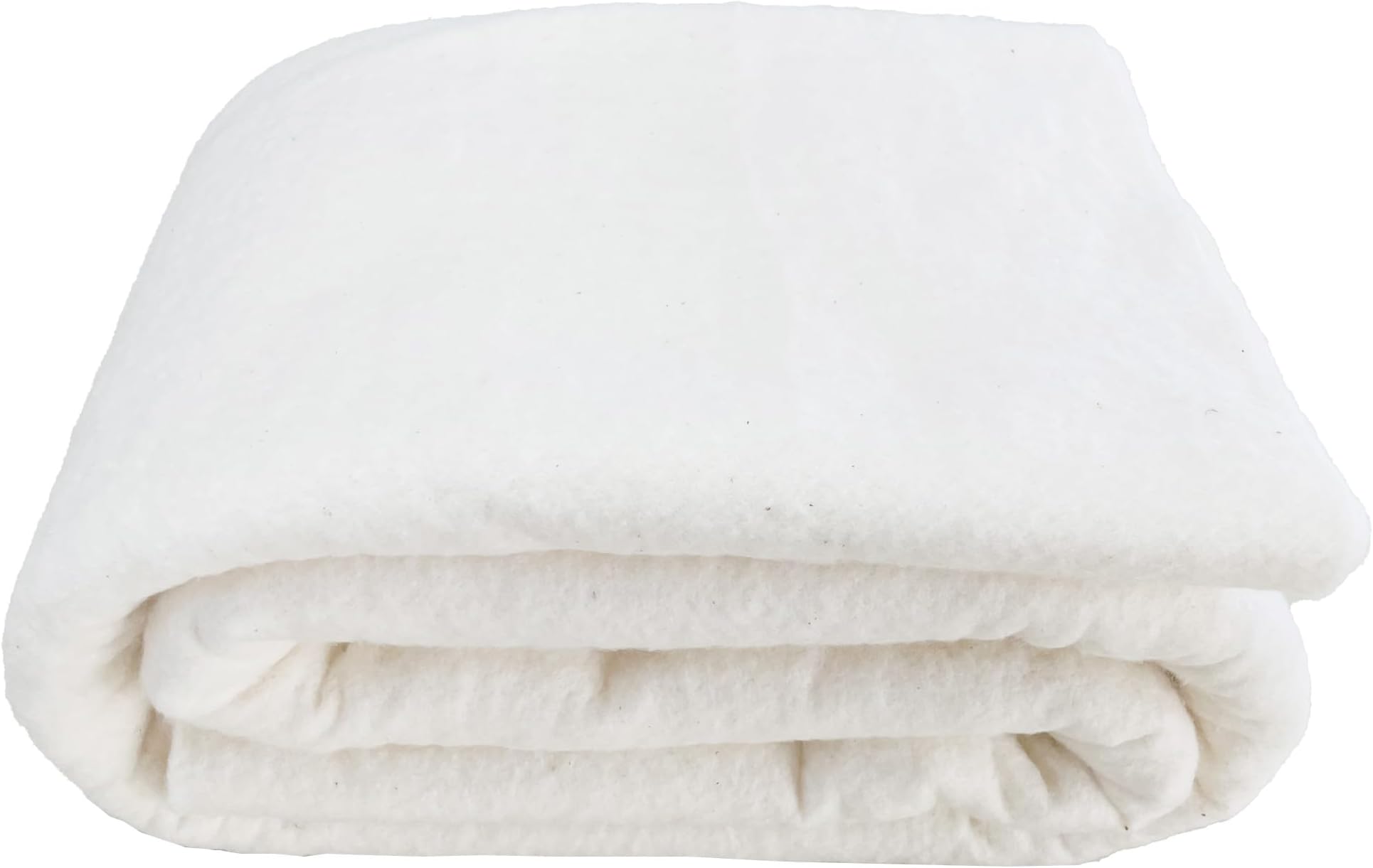 Vuwuma 45" x 60" Natural Cotton Quilt Batting for Quilting Fabric Sewing Crib Size