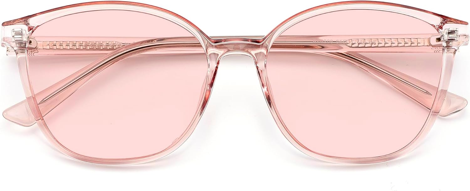 Blue Light Blocking Glasses for Women - TV Phone Computer Gaming Glasses - Anti UV Glare & Screen Fatigue RF6208