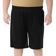 Mens Basketball Shorts Athletic Lightweight Dry-Fit Training Workout Shorts Zipper PocketsRegular&Big and Tall