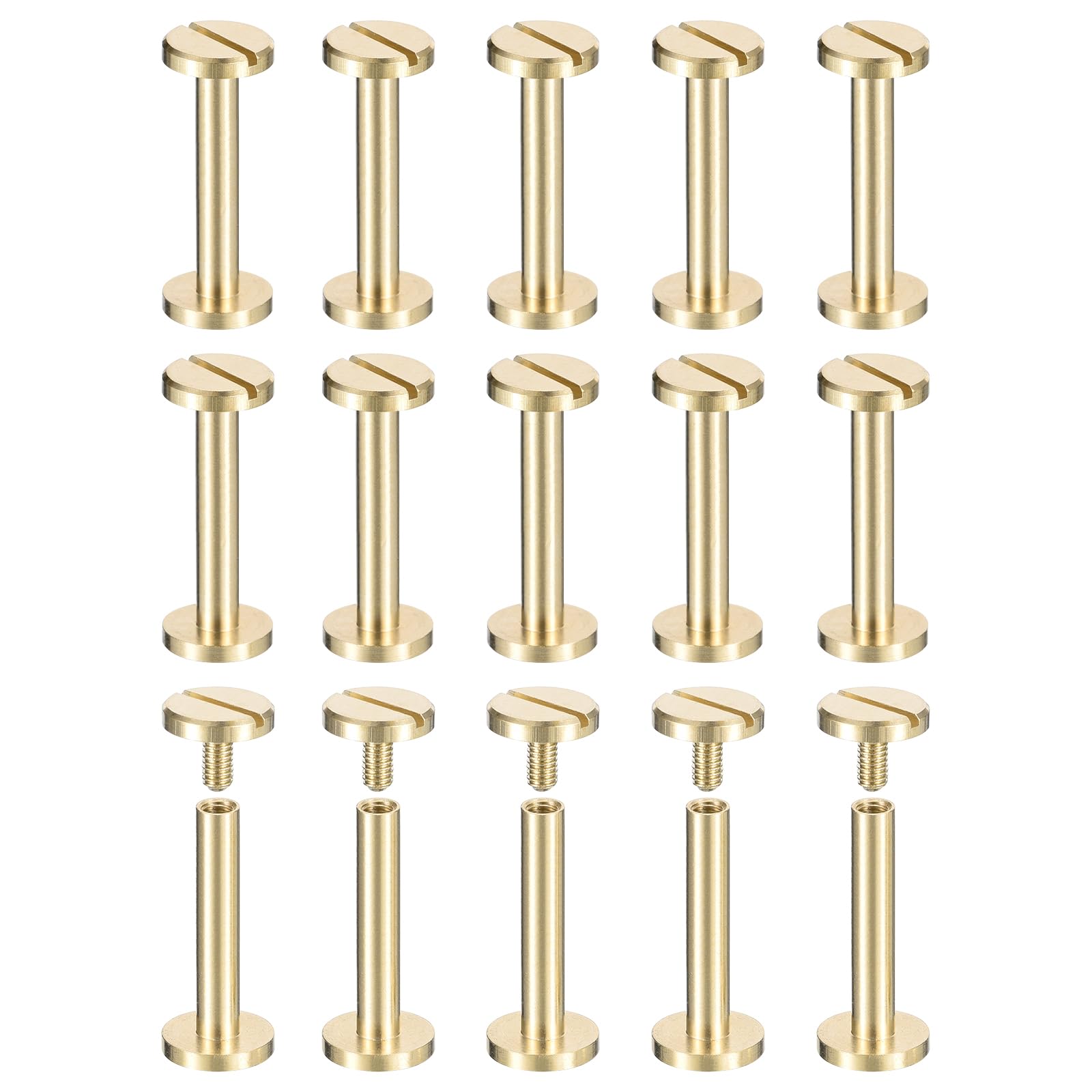 QUARKZMAN 30 Set Chicago Schroef M3 x 4 mm 3 mm Lengte Metalen Phillips