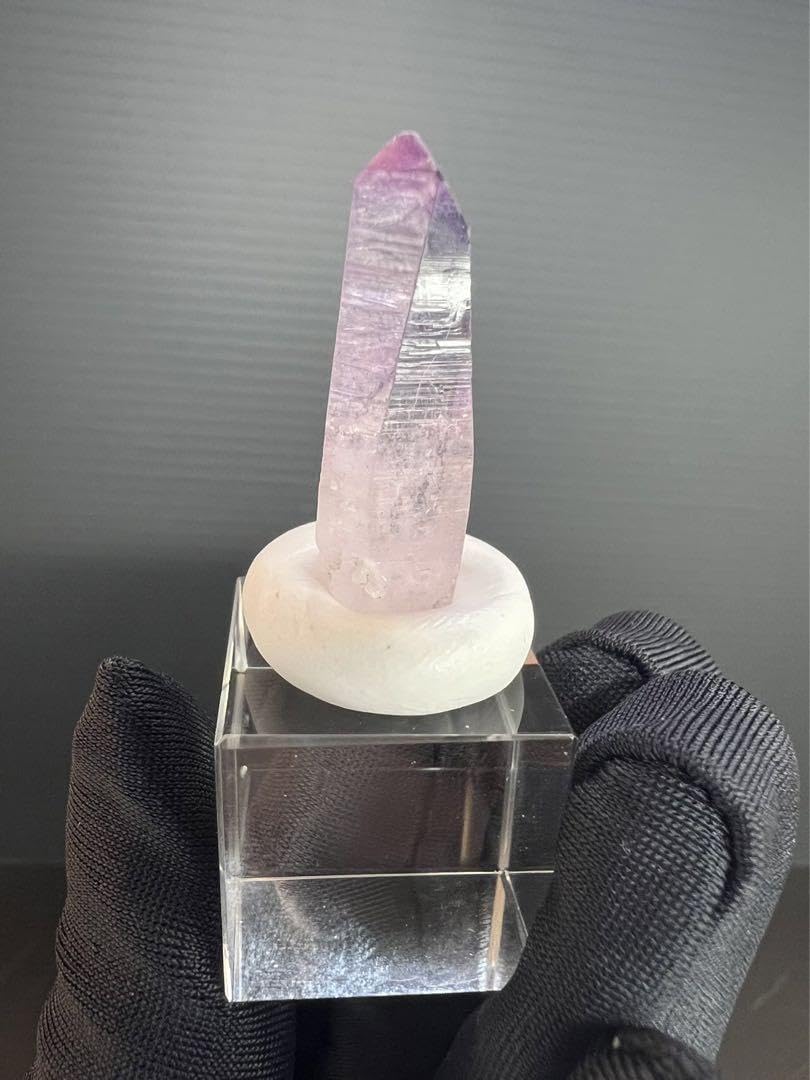 Amazon.co.jp: V11 メキシコ産 ベラクルス アメジスト 原石 水晶 標本