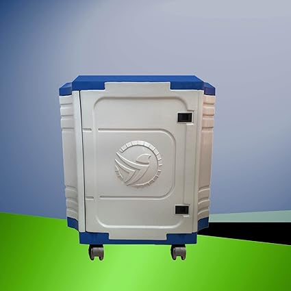 Urban Choice Inverter Trolley for Tall Tubular Battery BlueWhite