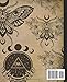 Composition Notebook: Boho vintage death moth composition notebook. Aesthetic Macabre gothic halloween notebook gift.