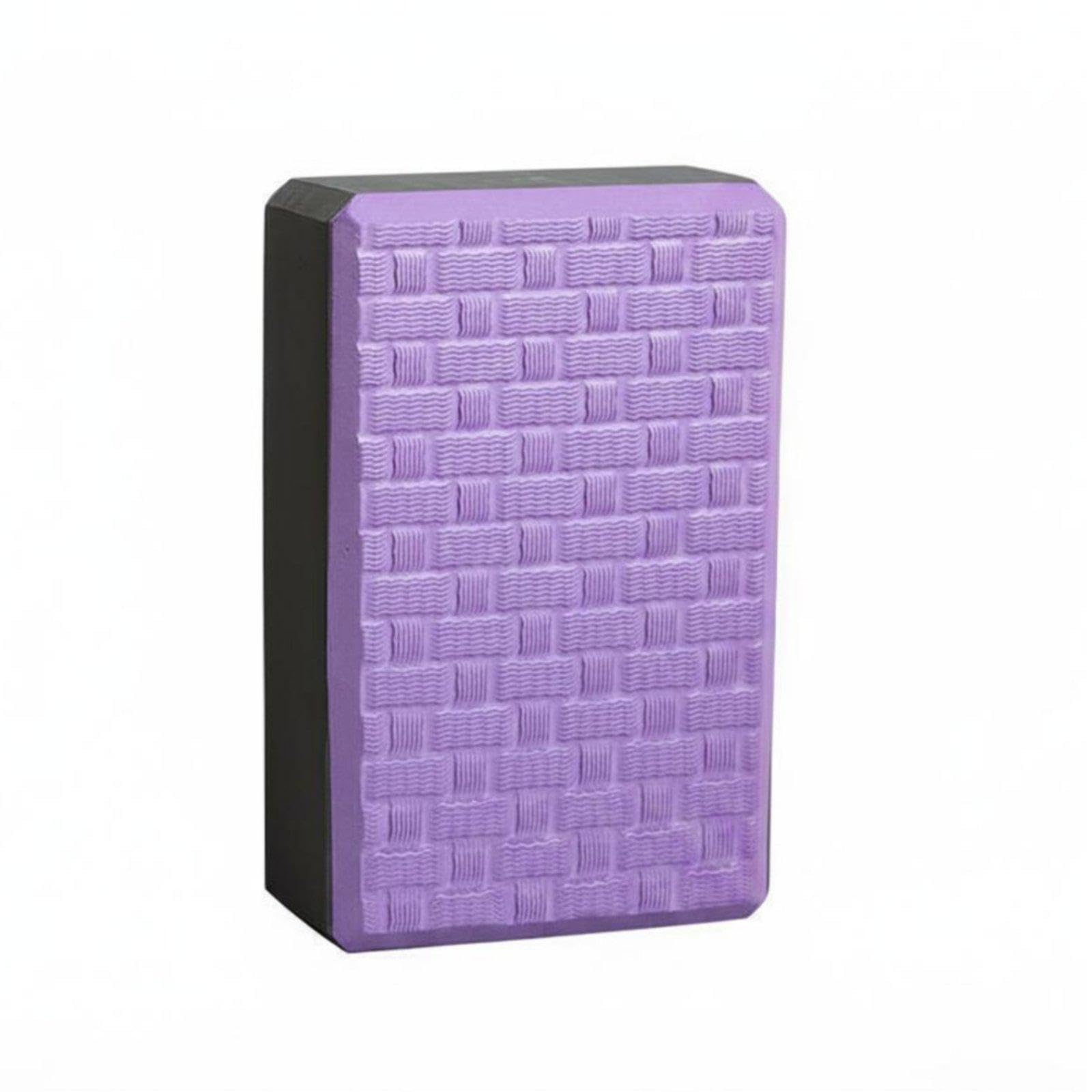Stretching Brick High Density Stretching Brick Supportive Foam Exercise Block for Dancers, Beginners, Home Gym Purple Standard Sandwich-image-41