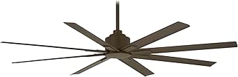 Minka Aire Xtreme H2O 65 in. Indoor/Outdoor Oil Rubbed Bronze Ceiling Fan with Remote Control