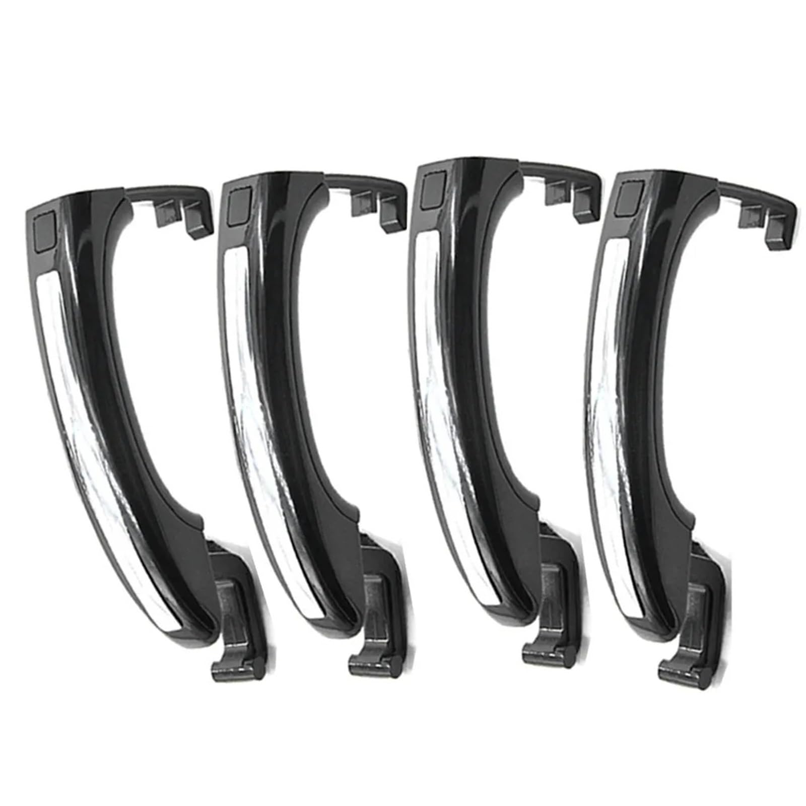 HILLAR Door Outer Handle for Q7 2007-2015 Smart Sensor Exterior Door Handle 4L0837205A 4L0837205B(Black New)