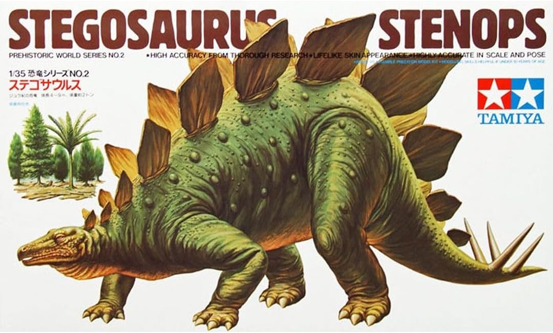 Tamiya Models Stegosaurus Stenops Model Kit